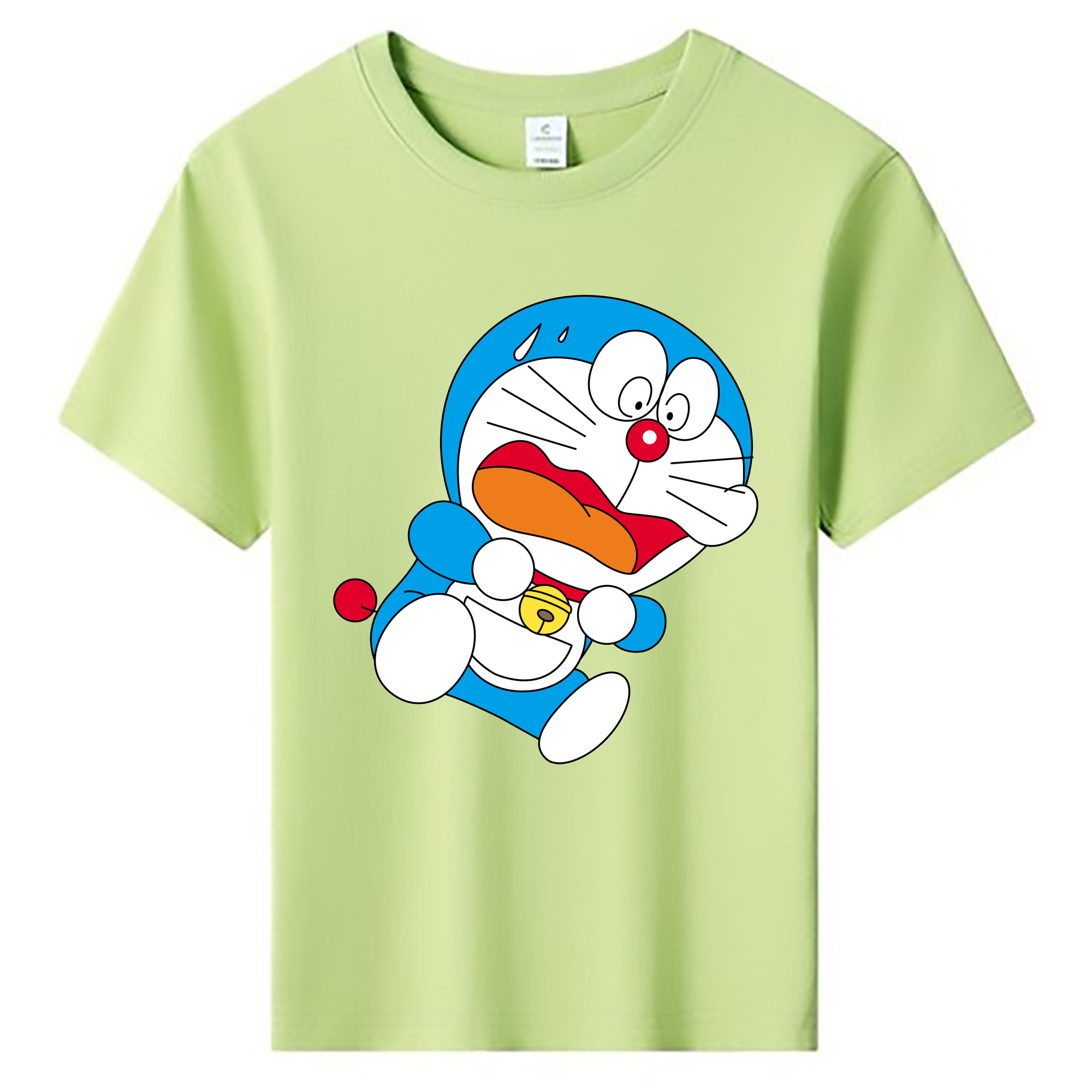 （画像用） ドラえもん Doraemon 綿100％キッズTシャツ（フロントプリント）